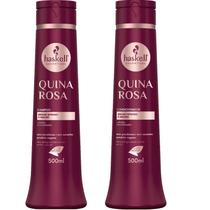 Kit Haskell Quina Rosa Shampoo 500ML + 1 Condicionador 500ML