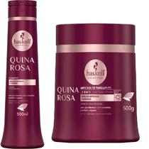 Kit Haskell Quina Rosa Shampoo 500ML + 1 Mascara 500ML