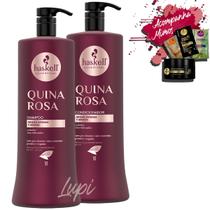 Kit Haskell Quina Rosa Shampoo Condicionador 1l