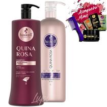 Kit Haskell Quina Rosa Shampoo Condicionador 1l