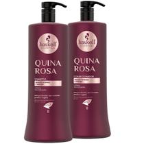 Kit Haskell Quina Rosa Shampoo E Condicionador 1 Litro