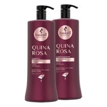 Kit Haskell Quina Rosa Shampoo E Condicionador 1L