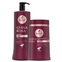 Kit Haskell Quina Rosa Shampoo + Máscara 2 em 1 1L/900g