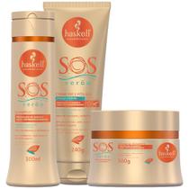 Kit Haskell S.O.S. Verão Shampoo Creme Mascara Proteção solar. Kit Haskell S.O.S. Verão Shampoo Creme Mascara Proteção solar.