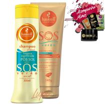 Kit Haskell S.o.s Verão Shampoo E Creme Sem Enxague 4 Em 1 Kit Haskell S.o.s Verão Shampoo E Creme Sem Enxague 4 Em 1