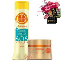 Kit Haskell S.O.S Verao Shampoo E Mascara Girassol 300 Kit Haskell S.O.S Verao Shampoo E Mascara Girassol 300