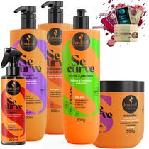 Kit Haskell Se Curve Cacheados (3ABC) Transição 500ml