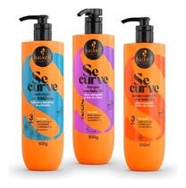 Kit Haskell Se Curve Shampoo, Condicionador E Modelador