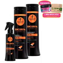 Kit Haskell Shampoo Cond Encorpa 300ml Fluido +mini máscara Kit Haskell Shampoo Cond Encorpa 300ml Fluido +mini máscara