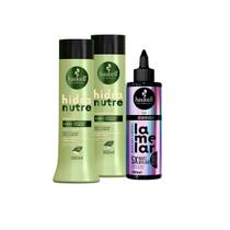 Kit Haskell Shampoo/Cond Hidranutre 300ml + Máscara Lamelar Kit Haskell Shampoo/Cond Hidranutre 300ml + Máscara Lamelar