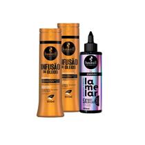 Kit Haskell Shampoo/Cond Infusão 300ml + Máscara Lamelar Kit Haskell Shampoo/Cond Infusão 300ml + Máscara Lamelar