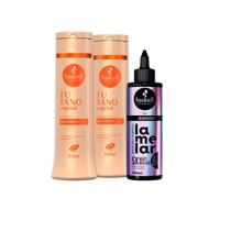 Kit Haskell Shampoo/Cond Tutano 300ml + Máscara Lamelar Kit Haskell Shampoo/Cond Tutano 300ml + Máscara Lamelar