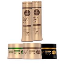 Kit Haskell Shp/Cond Mandioca +Máscara Mand Muru Cav 300g