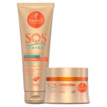 Kit Haskell SOS Verao Máscara 300g Leave-in 240g