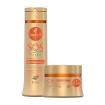 Kit Haskell Sos Verão Shampoo E Máscara Pos Sol 300Ml