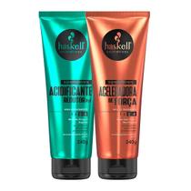 Kit Haskell Super Máscara Acidificante Redutor de PH + Supermáscara Aceleradora de Força Kit Haskell Super Máscara Acidificante Redutor de PH + Supermáscara Aceleradora de Força