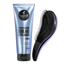 Kit Haskell Super Máscara Brilho Espelhado + Escova Mágica Kit Haskell Super Máscara Brilho Espelhado + Escova Mágica