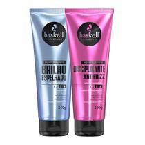 Kit Haskell Super Máscara Brilho Espelhado + Supermáscara Disciplinante Antifrizz