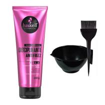 Kit Haskell Super Máscara Disciplinante Antifrizz +Cumbuca/Pincel