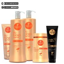 Kit Haskell Tutano Completo 1 Litro + Leave In Cavalo Forte