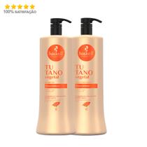 Kit Haskell Tutano Duo Salão Shampoo e Condicionador 1 Litro