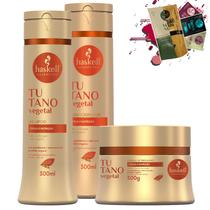 Kit Haskell Tutano Shampoo Condicionador Mascara 300g