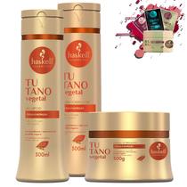 Kit Haskell Tutano Shampoo Condicionador Mascara 300g