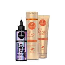 Kit Haskell Tutano Shampoo Leave-in e Lamelar Máscara Líquida (3 produtos) Kit Haskell Tutano Shampoo Leave-in e Lamelar Máscara Líquida (3 produtos)