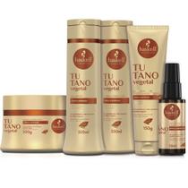 Kit Haskell Tutano Vegetal 300gr Haskell Nutrição e Força para Cabelos Frágeis e Ressecados