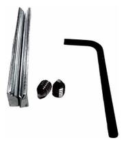 Kit Haste De Ferro Para Maçaneta Móvel De Fechadura Ferrinho