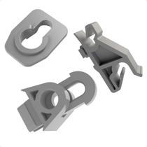 Kit Haste Vareta Capô Fiat Fiorino 2004 a 2013 - 1334554 - K49