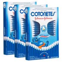 Kit Hastes Flexíveis Cotonetes com 225 unidades