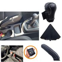 Kit hb20 manual 2013 a 2019 completo / capas e coifas manopla cambio e alavanca de freio