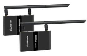 Kit HDMI sem fio Diamond Multimedia VS600 Preto
