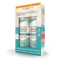 Kit Headline Botox Vegano Shampoo E Condicionador 500ml Kit Headline Botox Vegano Shampoo E Condicionador 500ml