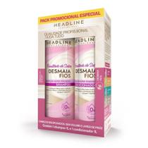 Kit Headline Desmaia Fios Shampoo E Condicionador 1l