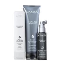 Kit Healing Remedy Lanza Shampoo, Condicionador e Leave-in
