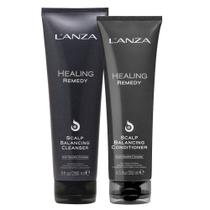 Kit Healing Remedy Scalp Balancing Cleanser Shampoo e Condicionador Lanza