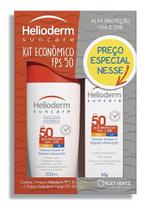 Kit Helioderm Protetor Solar Fps50 200ml + Protetor Solar Facial Fps 50 50g