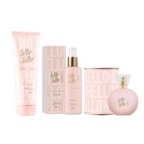 Kit Hello Hello Lata 100ml + Hidratante 240ml + Body Splash 200ml Kit Hello Hello Lata 100ml + Hidratante 240ml + Body Splash 200ml