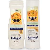 Kit Help! Sun Shampoo Micelar 250ml + Máscara 3x1 200g Bothanico