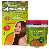 Kit Henê Da Amazônia Em Pó Incolor + Creme Branco 500g Kit Henê Da Amazônia Em Pó Incolor + Creme Branco 500g