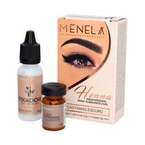 Kit Henna Profissional para Sobrancelhas Menela Kit Henna Profissional para Sobrancelhas Menela