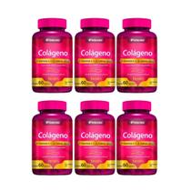 Kit Herbamed Beauty Colágeno 6 Potes 60 Cápsulas Cada