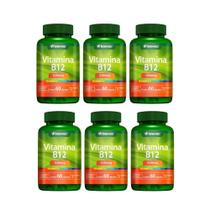 Kit Herbamed Vitamina B12 6 Potes 60 Cápsulas Cada