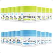 Kit Herbíssimo Desodorante: 10 Fresh e 10 Sensitive 55g Kit Herbíssimo Desodorante: 10 Fresh e 10 Sensitive 55g