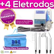 Kit HF Alta Frequência + 6 eletrodos de Vidro - Ibramed