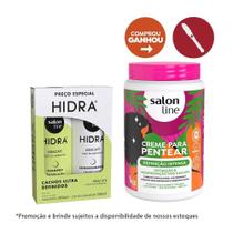 Kit Hidra Cachos Ultra Definidos + Creme de Pentear Definição Intensa