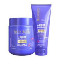 Kit +Hidra finalização capilar 1 Máscara 500ml 1 Finalizador 200ml