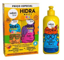 Kit Hidra Multy Kids 3 Itens (Sh + Cond + Creme) Salon Line